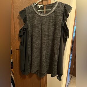 Maurice’s top with accent sleeves